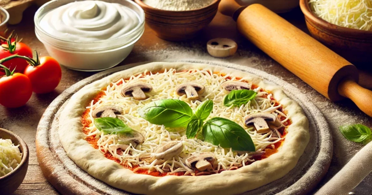 Greek Yogurt Pizza Crust