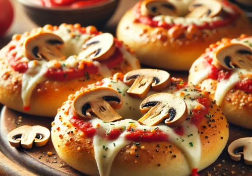 pizza bagels in air fryer