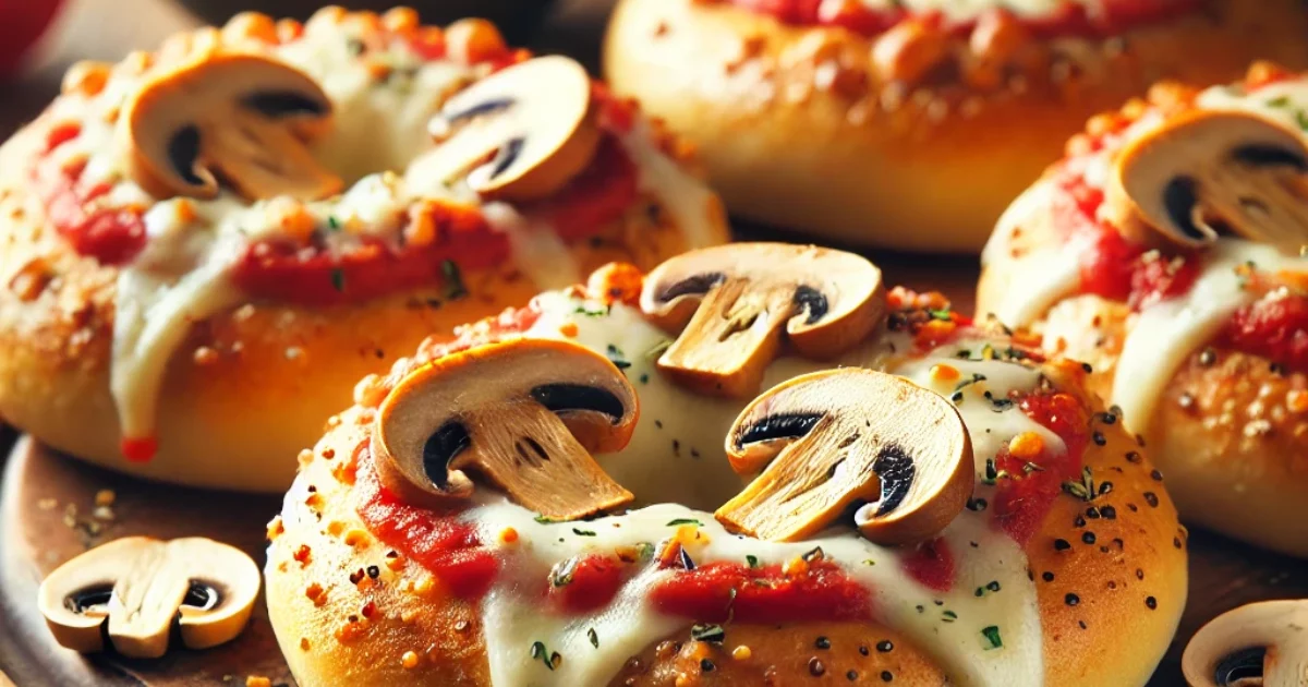 pizza bagels in air fryer