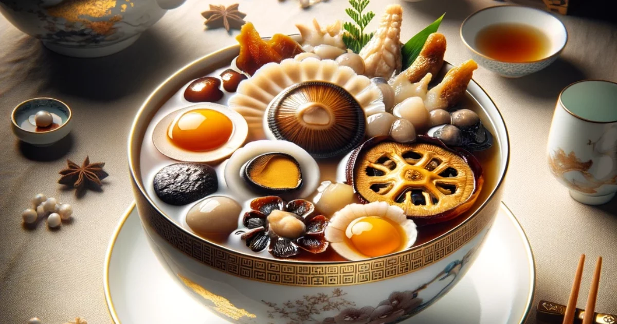 Authentic Fujian Buddha Jumps Over the Wall Soup