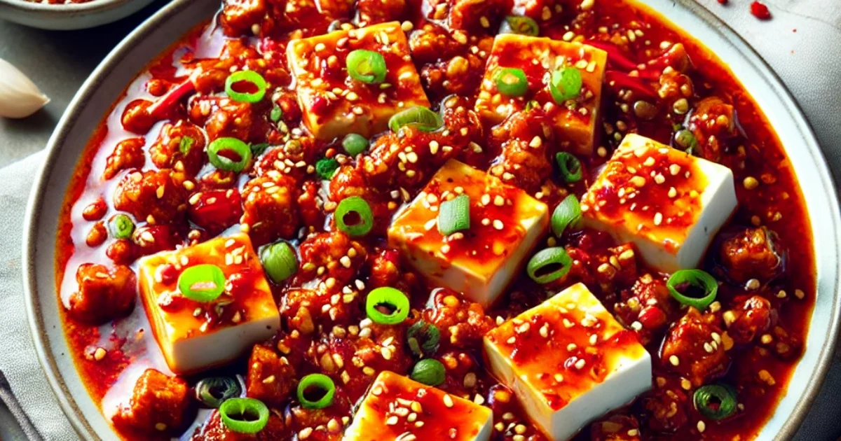 Authentic Mapo Tofu with Sichuan Peppercorns A Fiery and Numbing Delight
