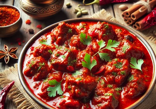 Authentic Rajasthani Laal Maas A Fiery Mutton Curry