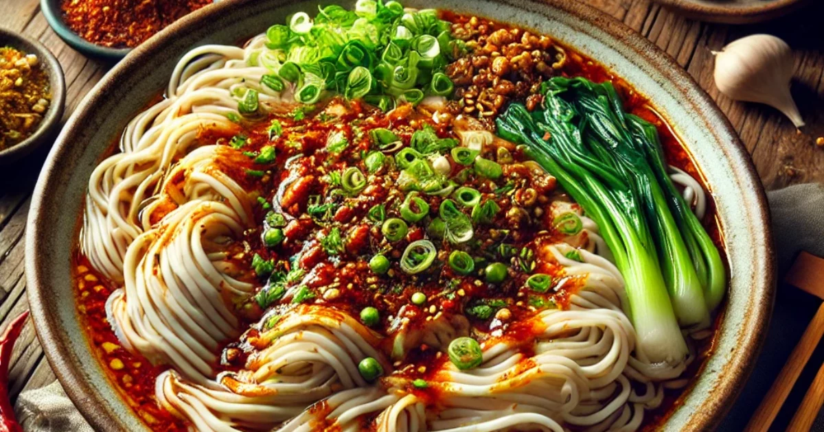 Authentic Shaanxi Biang Biang Noodles with Chili Oil A Taste of Northern China