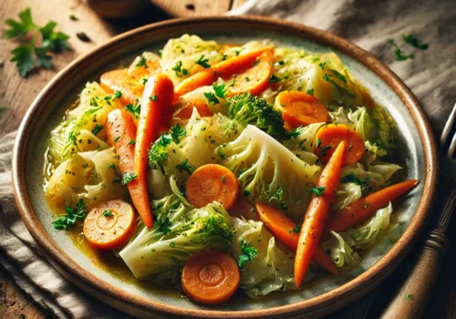Cabbage and Carrots