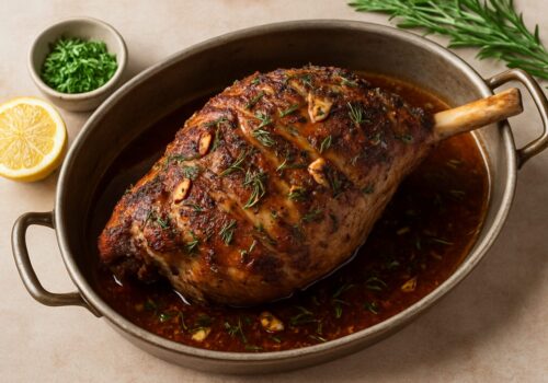 Roasted Leg of Lamb