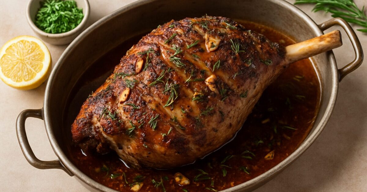 Roasted Leg of Lamb
