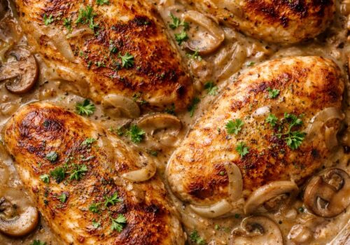 Smothered Chicken Breasts