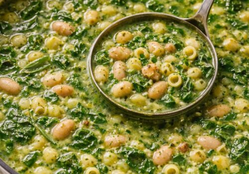 Green Pasta e Fagioli