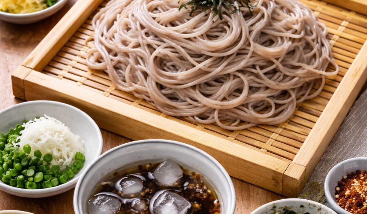Zaru Soba (Cold Buckwheat Noodles)