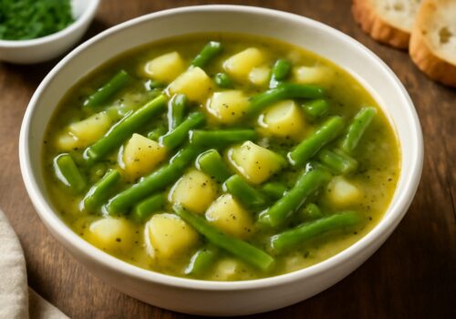 Russian Green Bean and Potato Soup