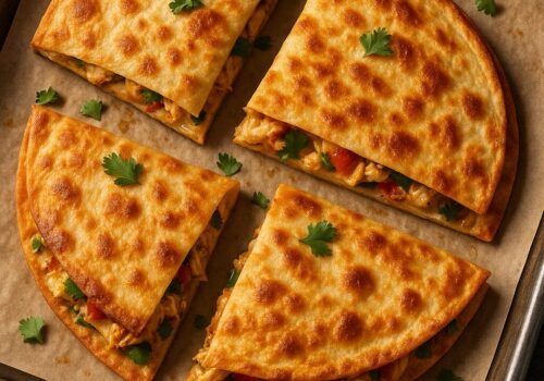 Crispy Baked Quesadillas
