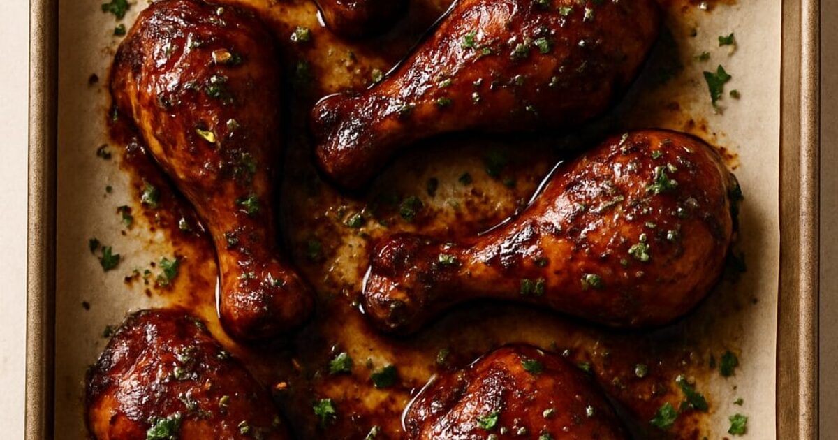 Balsamic Chicken Drumsticks