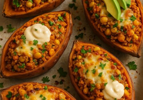 Stuffed Sweet Potato