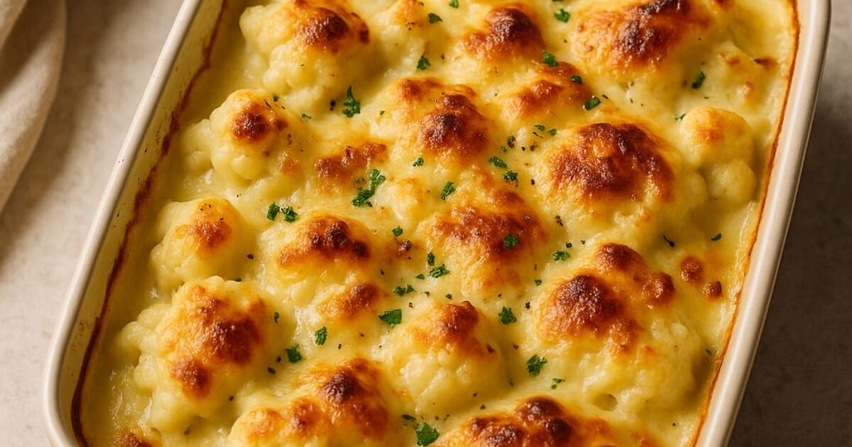 Cauliflower cheese