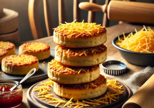 Cheesy Welsh Cakes