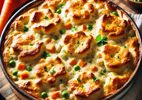 Chicken Pot Pie Cobbler A Comforting Twist on a Classic Dish