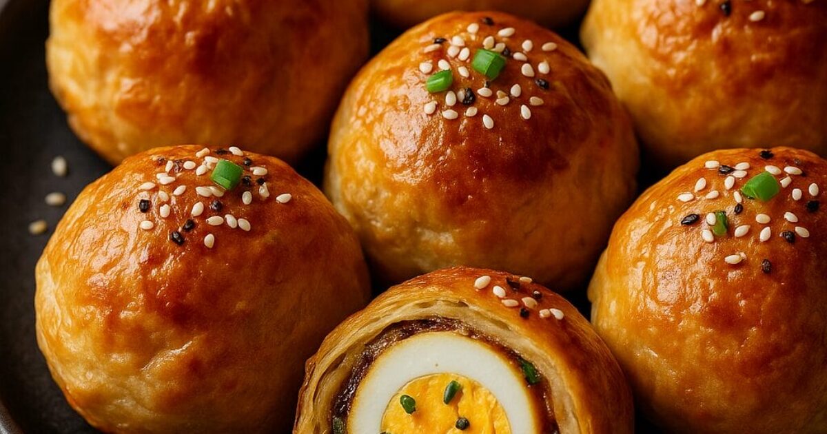 Chinese Eggs in Puff Pastry