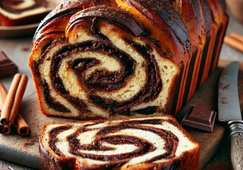 Chocolate Babka with Cinnamon Swirl A Decadent Twist on a Classic