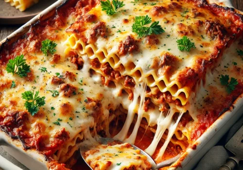 Classic Beef Lasagna with Ricotta Cheese A Comfort Food Favorite
