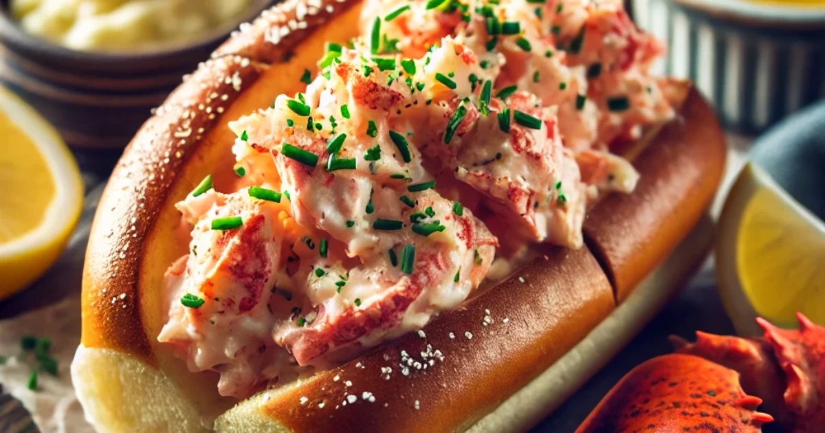 Classic Connecticut-Style Lobster Roll A Warm and Buttered Delight