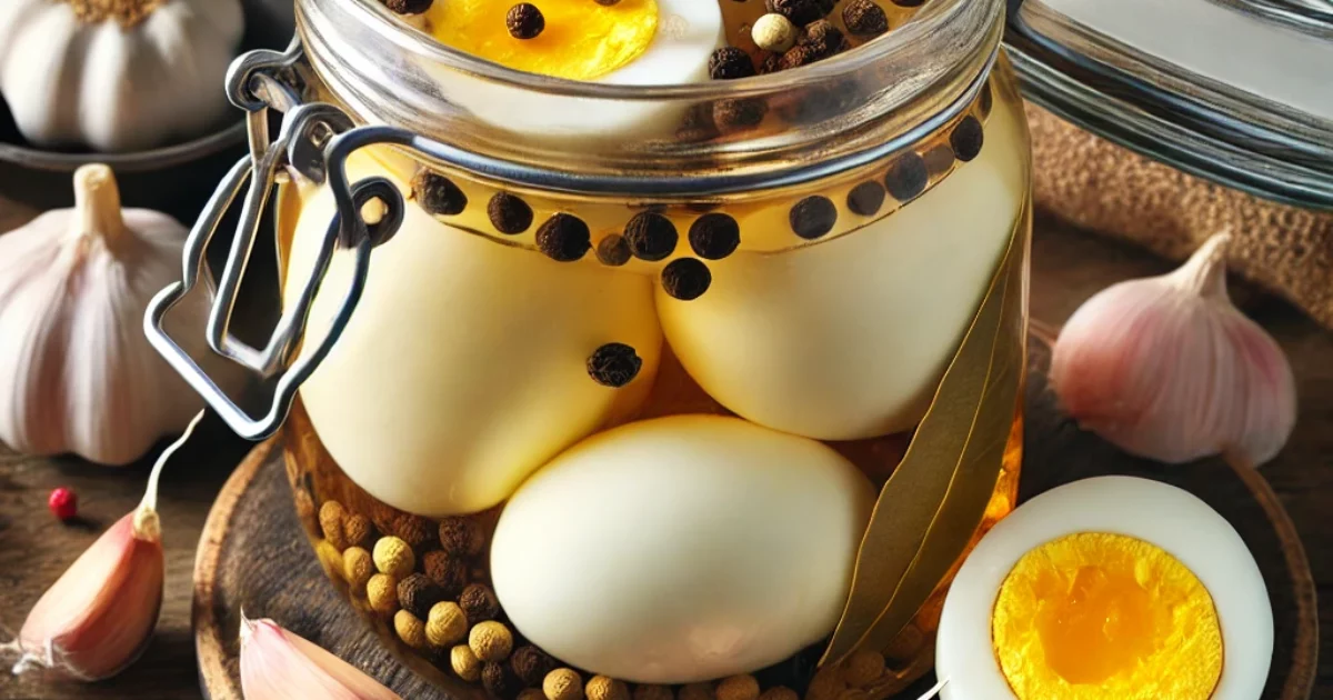 Classic Pub-Style Pickled Eggs A Tangy, Savory Treat
