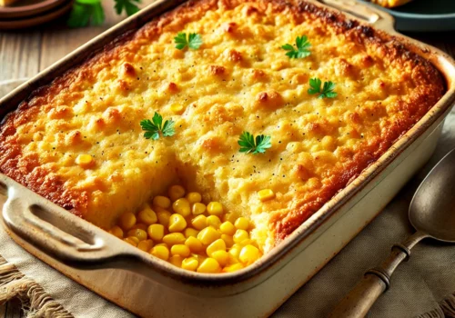 Cracker Barrel-Style Corn Casserole A Comfort Classic for Every Occasion!