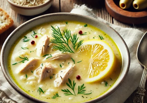 Creamy Avgolemono Soup The Quintessential Greek Lemon Chicken Soup
