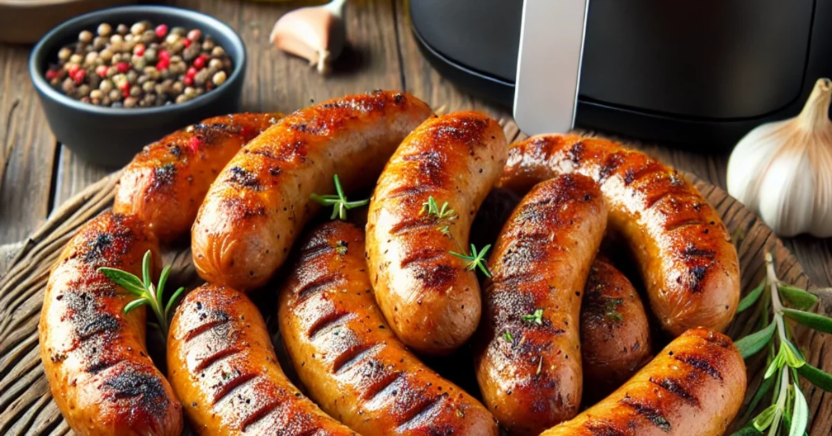 Crispy Perfection How to Cook Italian Sausage Links in an Air Fryer
