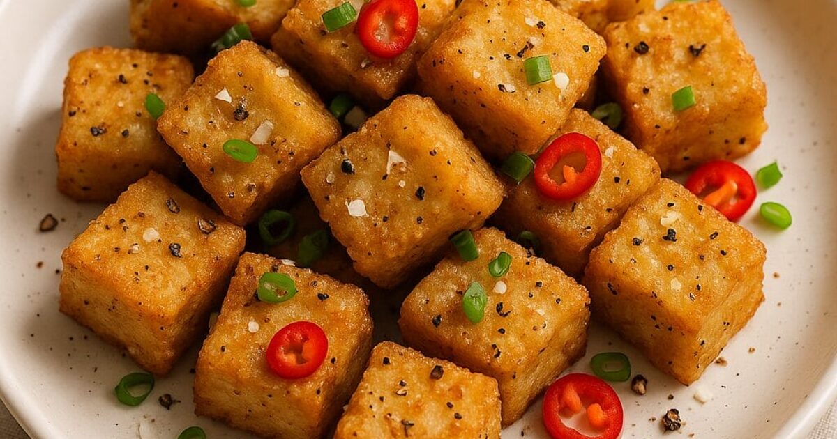 Crispy Salt & Pepper Tofu