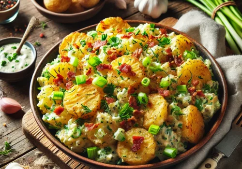 Crispy Smashed Potato Salad A Flavorful Twist on a Classic