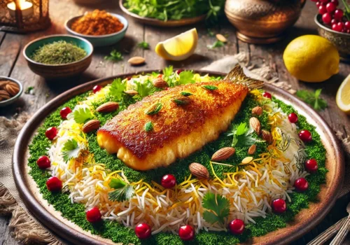Sabzi Polow Mahi Tahdig