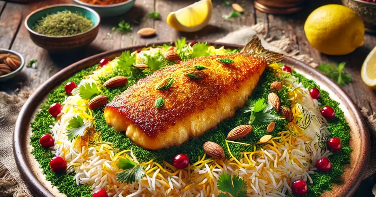 Sabzi Polow Mahi Tahdig