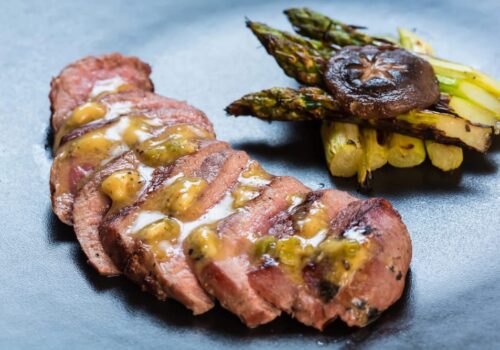 duck breast orange sauce