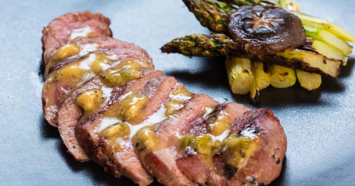 duck breast orange sauce