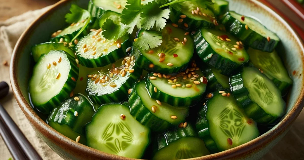 Din Tai Fung Cucumber Recipe (Easy Version!)