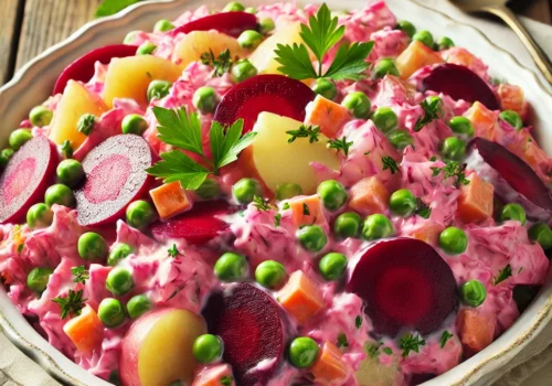 Dominican Potato Salad (Ensalada Rusa) A Creamy and Flavorful Side Dish