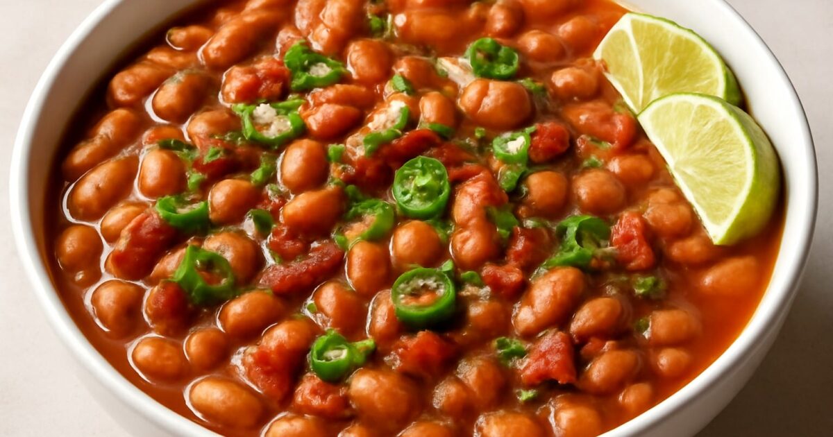 Easy Charro Beans Recipe