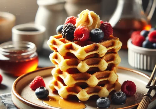 Easy Waffle Recipe for a Mini Waffle Maker Crispy, Fluffy, and Quick!