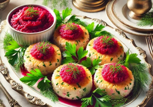 Gefilte Fish with Horseradish Beet Sauce A Classic and Flavorful Dish
