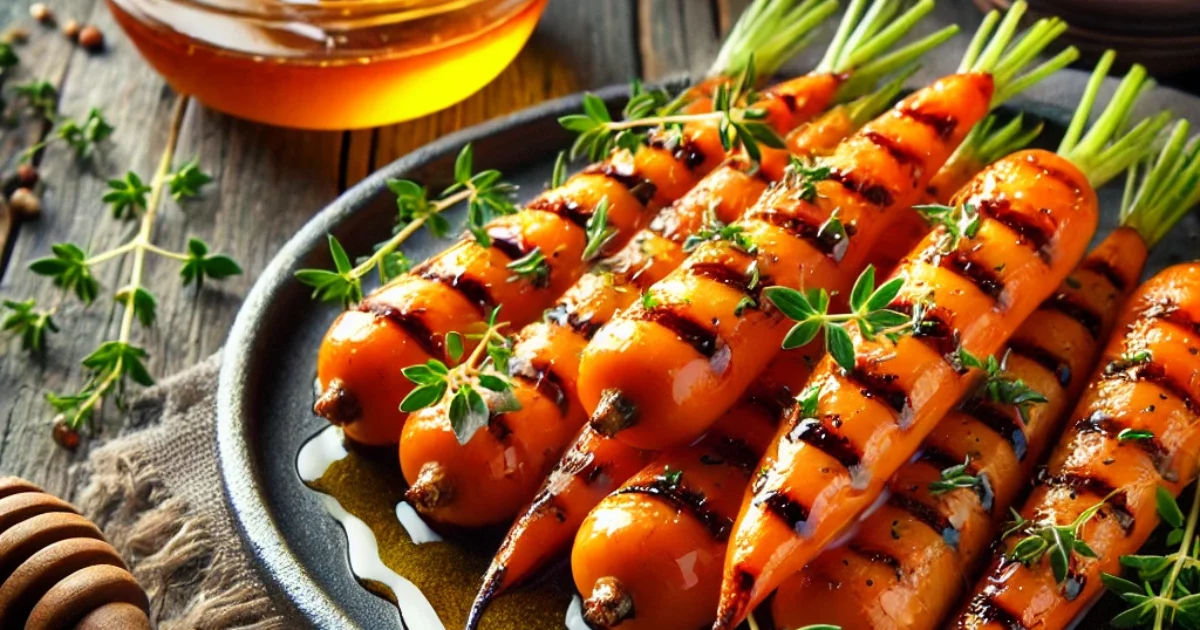 Grilled Carrots with Honey and Thyme A Sweet and Savory Delight