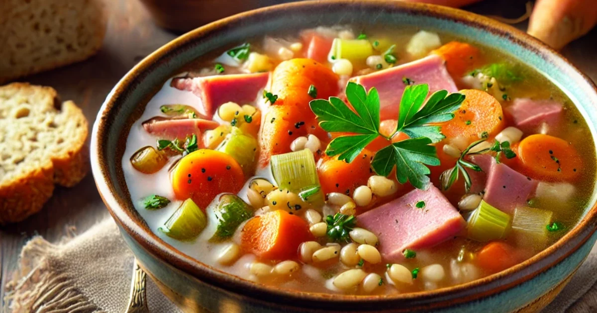 Ham and Barley Soup A Hearty and Comforting Meal