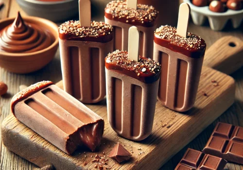 Homemade Creamy Fudgesicles with Just 2 Ingredients