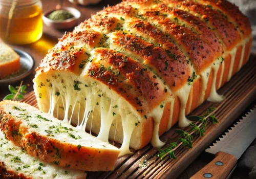 Homemade Italian Herbs and Cheese Bread Inspired by Subway