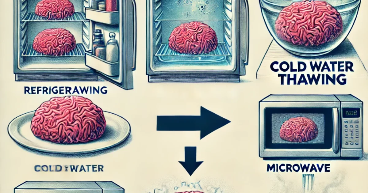 How to Thaw Ground Beef Safely and Effectively (Like a Pro!)