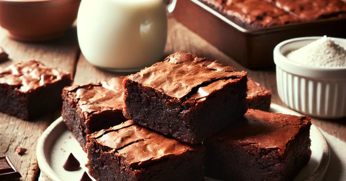Irresistible 3-Ingredient Condensed Milk Brownies