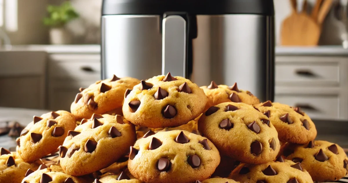 Irresistible 4-Ingredient Air Fryer Cookies