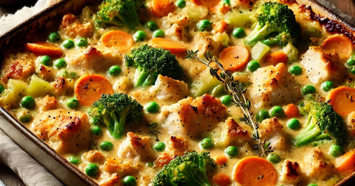 Irresistibly Creamy Dairy-Free Chicken Casserole That Will Win Your Heart