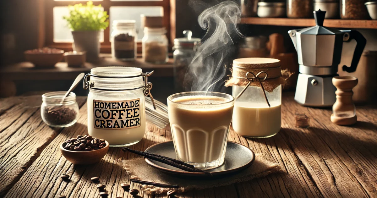 Irresistibly Creamy Homemade Coffee Creamer Without Condensed Milk