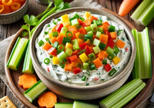 Irresistibly Creamy Veggie Cream Cheese