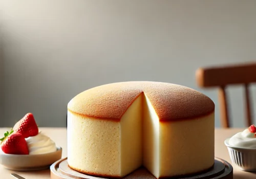 Irresistibly Light and Fluffy Japanese Cake with Just 4 Ingredients